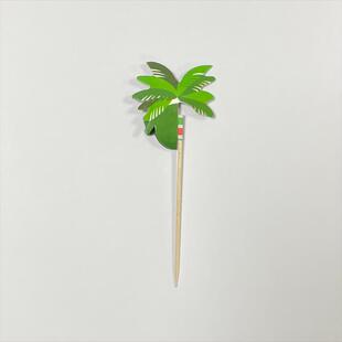 Disposable Cocktail Sign Art Honeycomb Fruit Sign Cake Decorative Wooden Sign Flower Sign Spain Cross Border Exclusive
