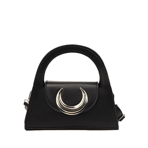 Internet celebrity fashion small fresh and western style handbag  early spring new style simple one-shoulder crossbody bag temperament small square bag