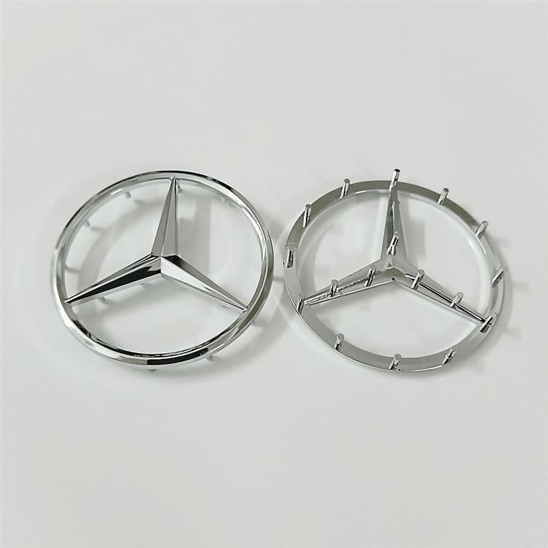 Mercedes-Benz C180, C200, E200, E260, ML350, ML400, S400 – steering wheel emblem, center car logo