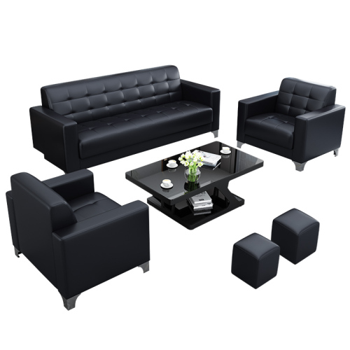 G3YN Office Sofa Business Reception Modern Minimalist Guest Single Three-Person Position Office Sofa Tea Table Set