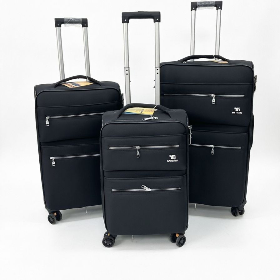 Oxford Cloth Business Trolley Case Large Capacity Front Zipper Upgraded Travel Luggage Cross-Border Universal Wheel Suitcase Wholesale