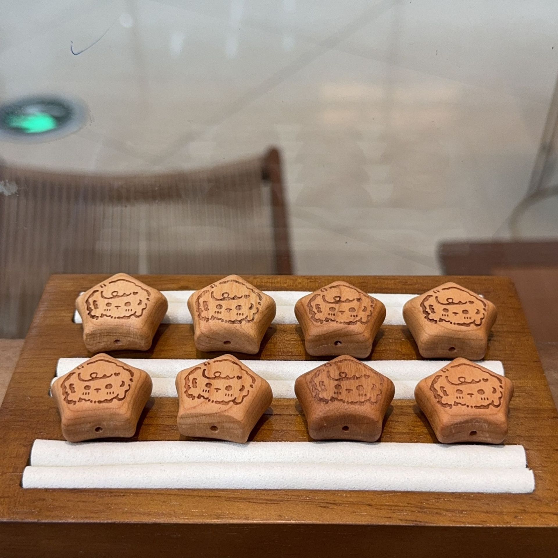 桃木爱心小羊小熊小刀合集文玩配件手链手串手饰时尚饰品配饰S38