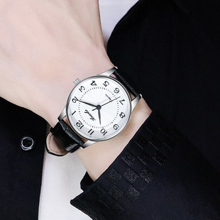Special watch for civil service examination for men and women junior and senior high school students silent large digital waterproof quartz couple watch
