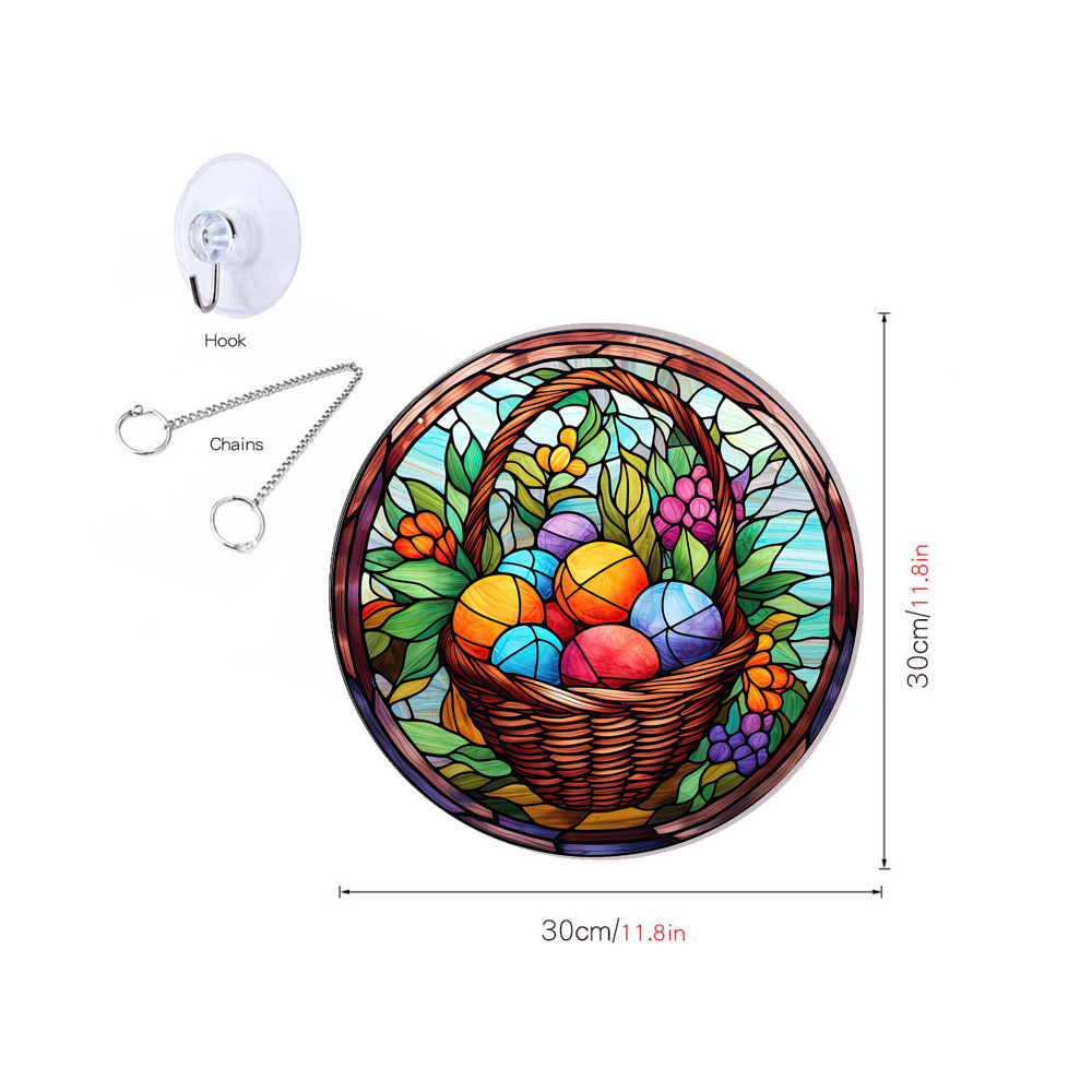 95g Weight pendant Home Textiles & Decor Type Acrylic Material Easter Festival Rabbit Pattern Casual, Elegant, Classical Style Easter Casual Elegant Classical Rabbit Arylic Party Supplies Decorations 100