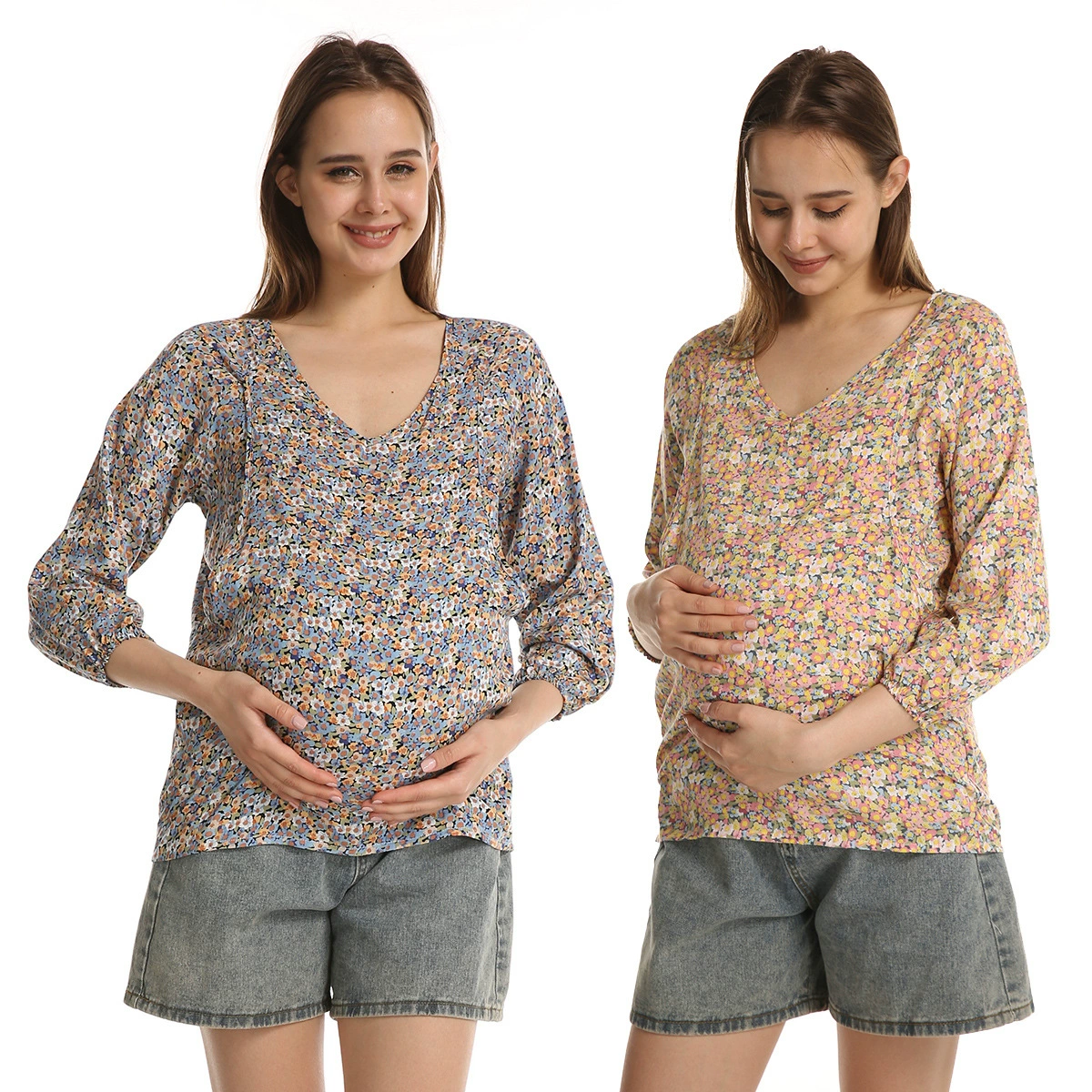 Длинный рукав для кормления грудью, Floral print, на Aliexpress, на ebay, на Amazon