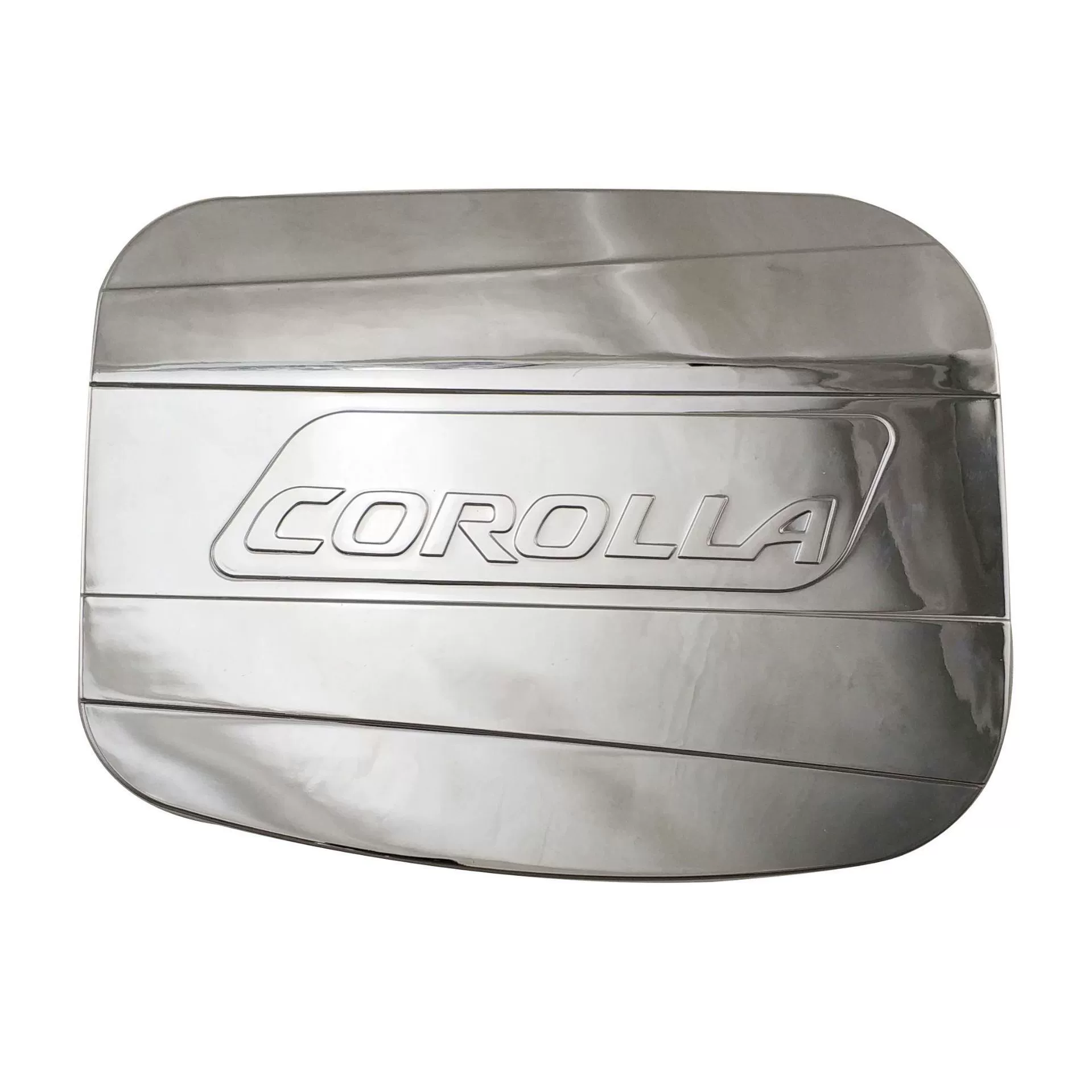 Подходит для Toyota Corolla 2014-2018, крышка топливного бака с гальваническим покрытием, американская версия, полный комплект.