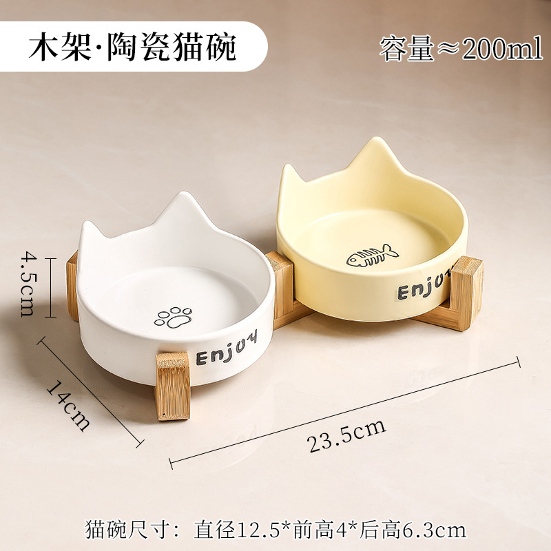 Tazón para gatos Tazón para perros de cerámica negra Tazón negro Tazón para gatos Tazón para gatos Tazón para perros Beber para perros Tazón para comida para gatos Tazón para agua para mascotas