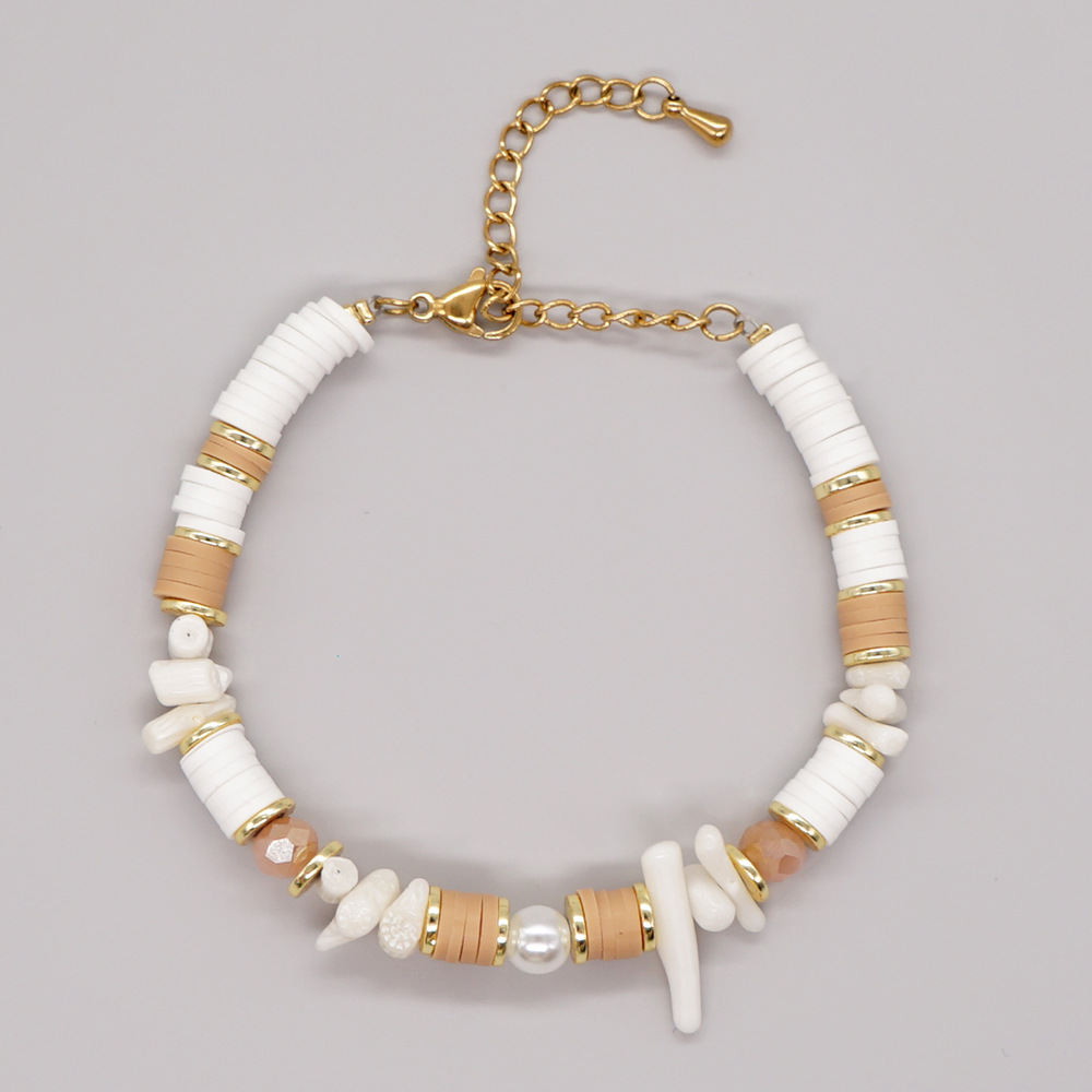 Women'S Gender Bohemian Style 1 Piece Bohemian Irregular Mixed Materials Women's Bracelets