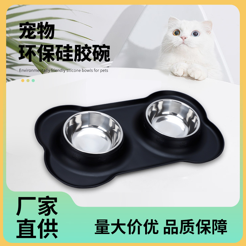 silicone waterproof dinner plate stainless steel