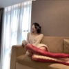 Rose red side mesh (71cm, 30g)