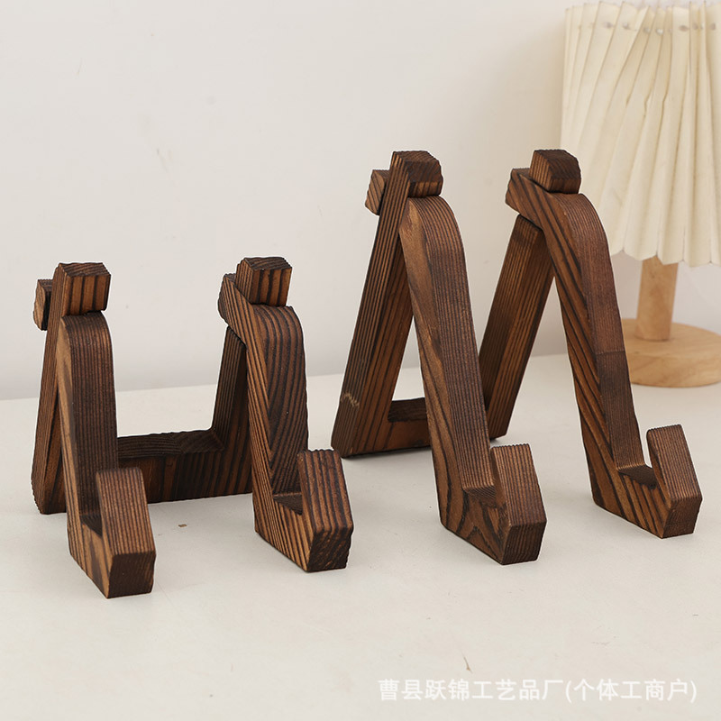 스팟 레시피 스탠드 수직 레시피 스탠드 나무 메뉴 디스플레이 스탠드 태블릿 스탠드 데스크탑 책장 독서 스탠드