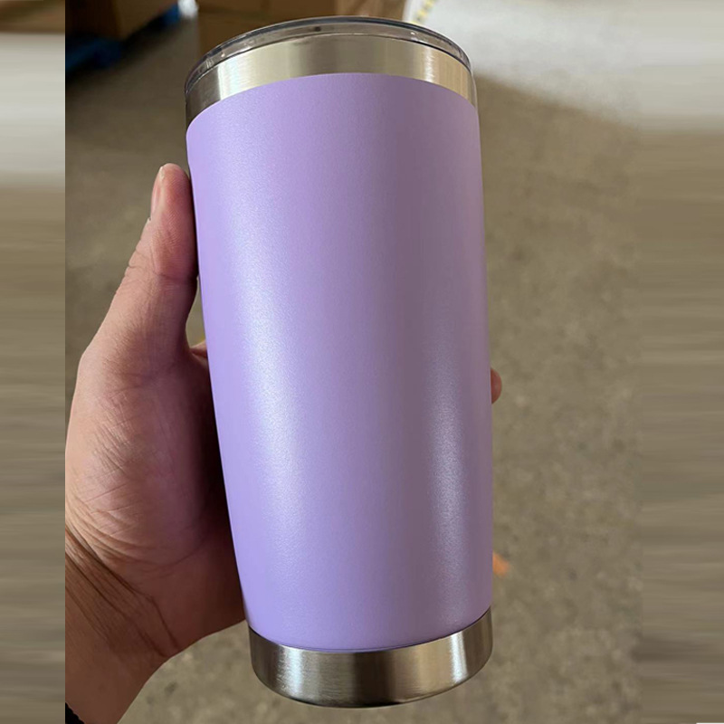 Amazon se especializa en vasos para automóvil de 20 oz, acero inoxidable 304 con aislamiento de doble capa para retención de calor y frío, práctico vaso para hielo con soporte para automóvil, ideal para regalo.