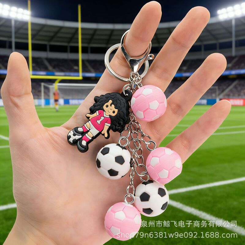 Cross-Border New 3D Pvc Soft Rubber Cute Fruit Animal Halloween Christmas Casual Fun Keychain