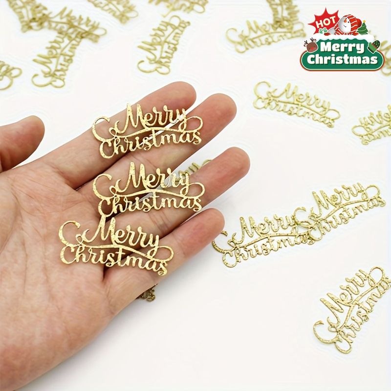 跨境圣诞节merry Christmas纸屑 圣诞节主题派对抛撒纸屑装饰批发|undefined