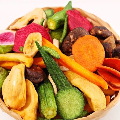 Wholesale of Crispy Fruits and Vegetables[new goods] 500g/1000g Bagged Dry fruits and vegetables fruit Vegetables snacks