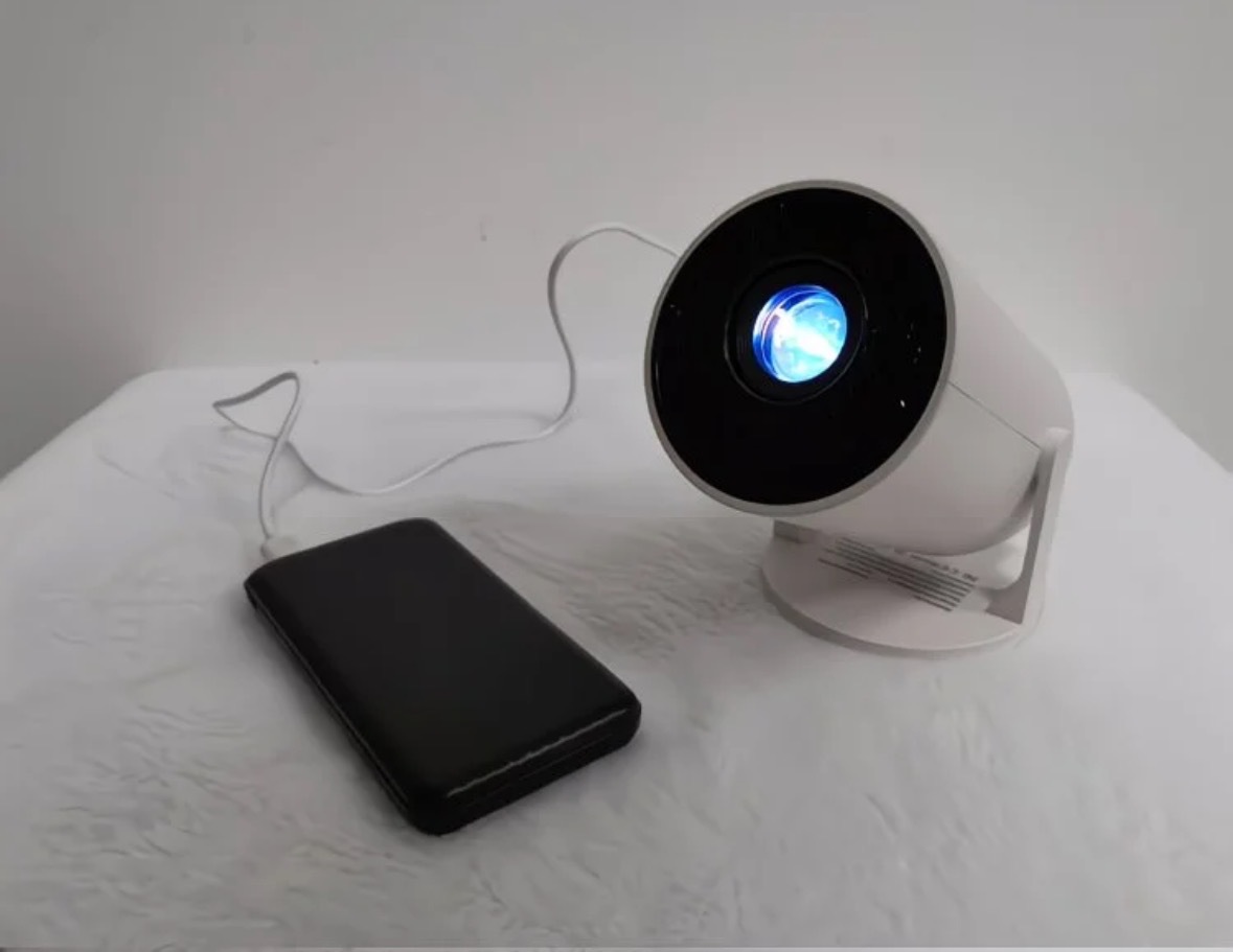 HY300 Beamer Cross-Border Wireless Screen Mirroring Mini Heimkino Outdoor Tragbar M5 Projektor