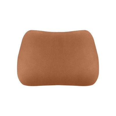 Headrest Bio-Velvet Neck Pillows, Car - maybach-hollow-cotton-waistrest-1-piece-brown