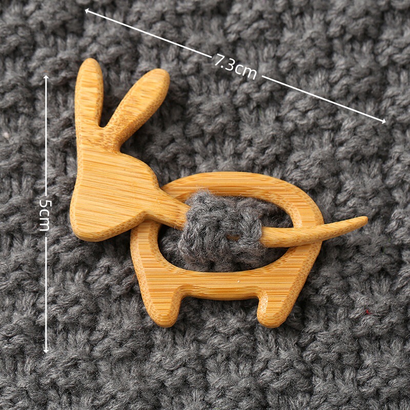 外贸热销Wooden Flower Daisy Pattern Brooch木制胸针送女孩礼物|undefined