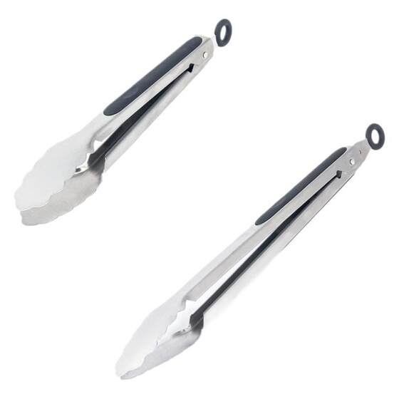Cross-border new stainless steel barbecue clip high temperature kitchen baking bread food tongs steak barbecue clip
