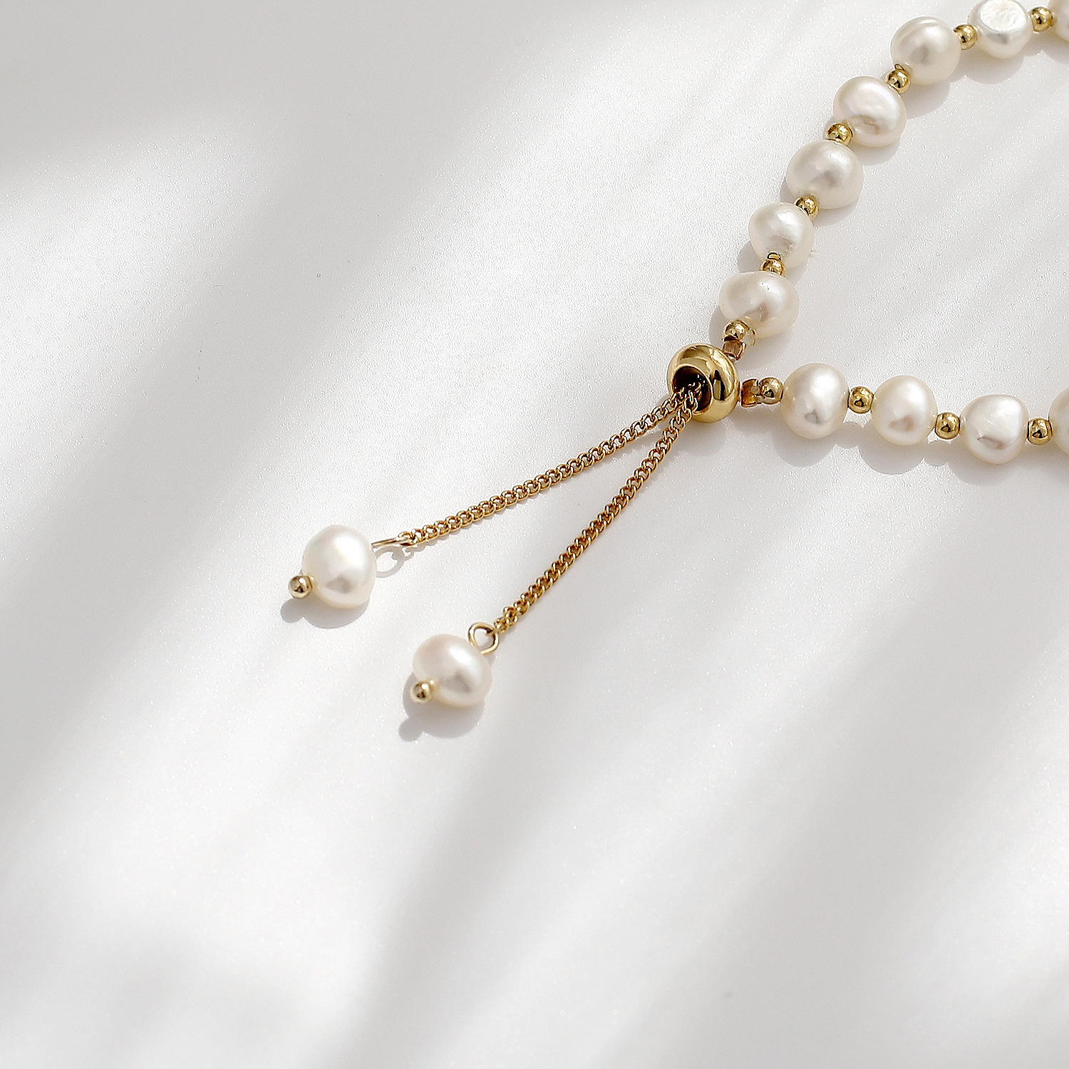 Elegant Simple Style Round Imitation Pearl Wholesale Bracelets display picture 5