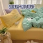 撞色条纹色织简约多巴胺