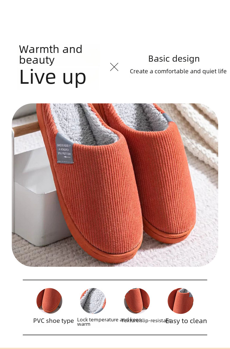 Cotton Slippers Image 4