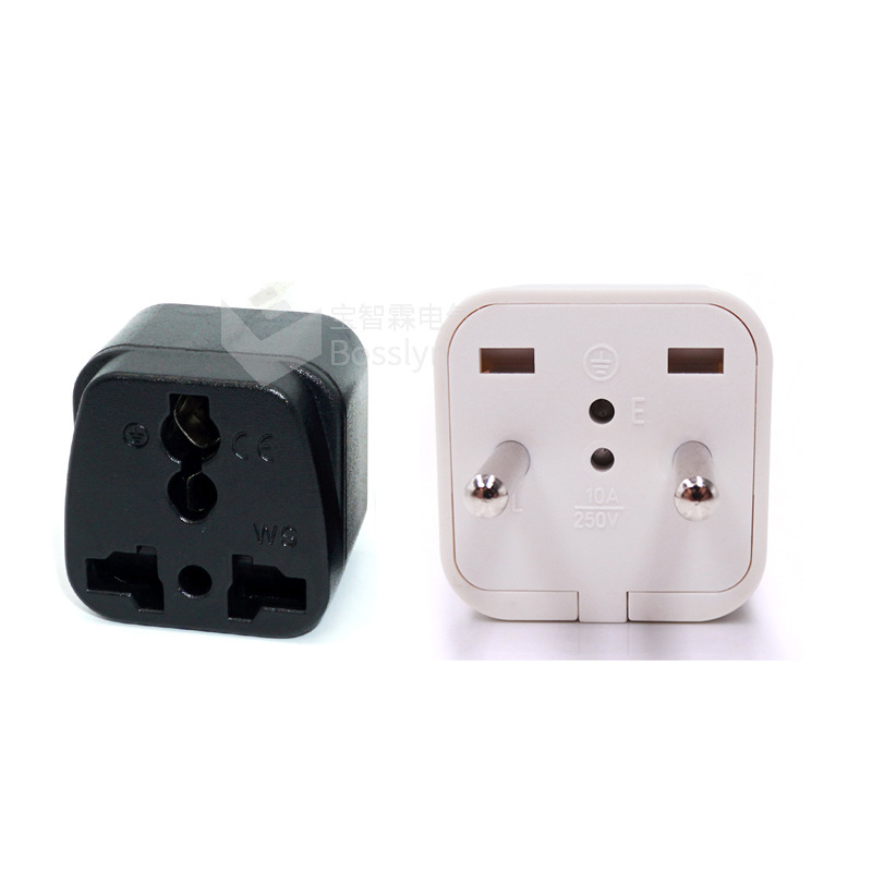 工厂直供两圆4.8mm欧标插头 WS-9B欧式欧规版电源插头 CE认证