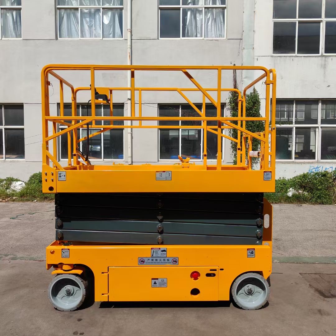 全自行升降机户外载人维修10米移动升降台电动液压高空作业车现货