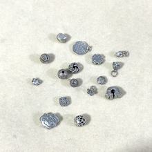 清仓少量库存山西老银三七银莲蓬花苞如意材料DIY文玩饰品配件