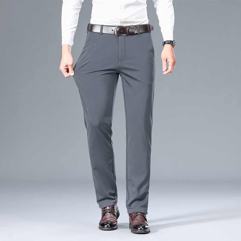 Calças Casuais Masculinas Preto