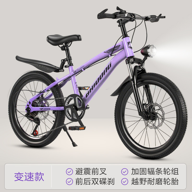 Student Mountain Bike, Children's Bicycle, Variable Speed Bicycle, Off-Road, for Children Aged 8-15, Sports Model for Commuting