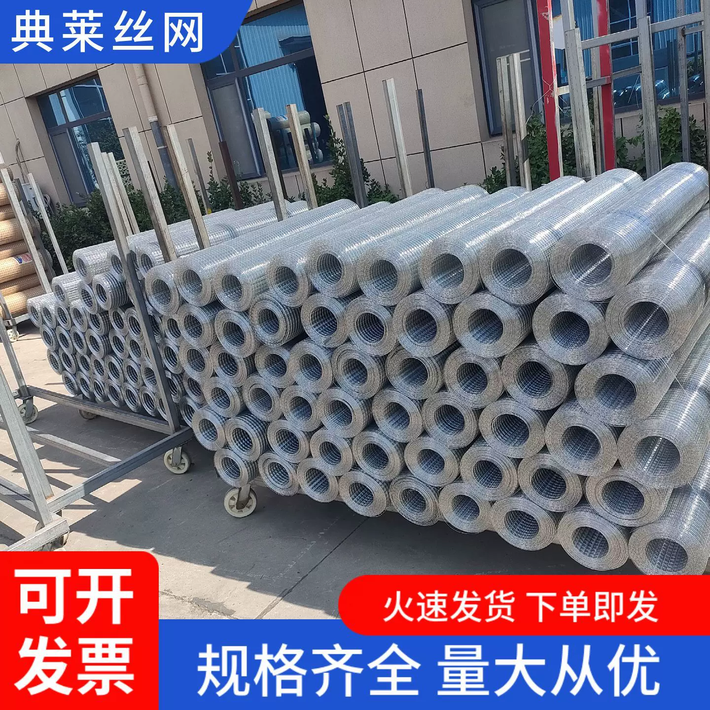 外墙抹灰钢丝网 碰焊网铁丝网热镀锌铁丝网 防护网粉墙网格