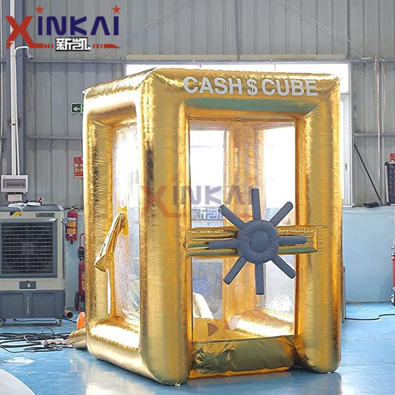 外贸出口金色抢钱机气模开业气模充气抓钱机搞活动工具庆典娱乐
