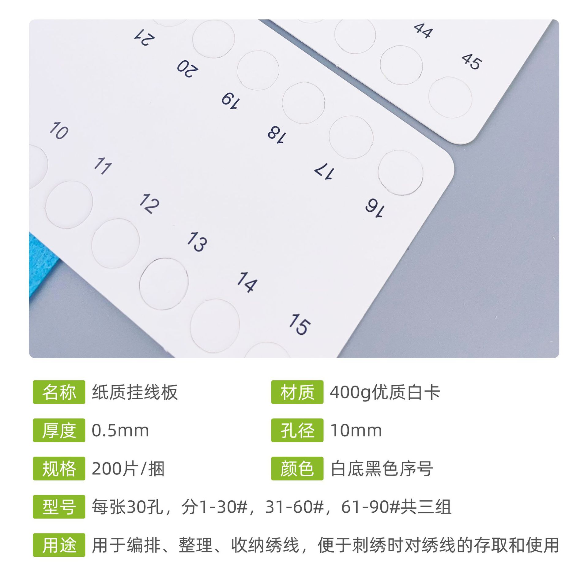 纸质挂线板详情4