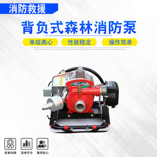 Backpack Forest Fire Pump High Lift River Pumping Fire Pump Urban Emergency Fire Pump Fire Equipment
