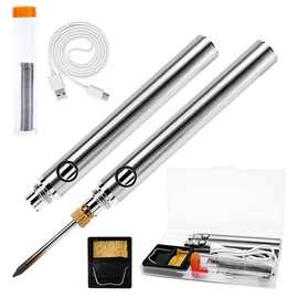 1套 颜色：图片色 材质：金属 USB烙铁家用便携式焊接工具套装 包