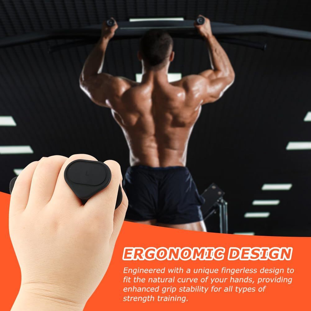 agarre de acondicionamiento de silicona entrenamiento de musculación muscular agarre de fuerza de entrenamiento protector de mano anti-capullo gimnasio entrenador de cabello