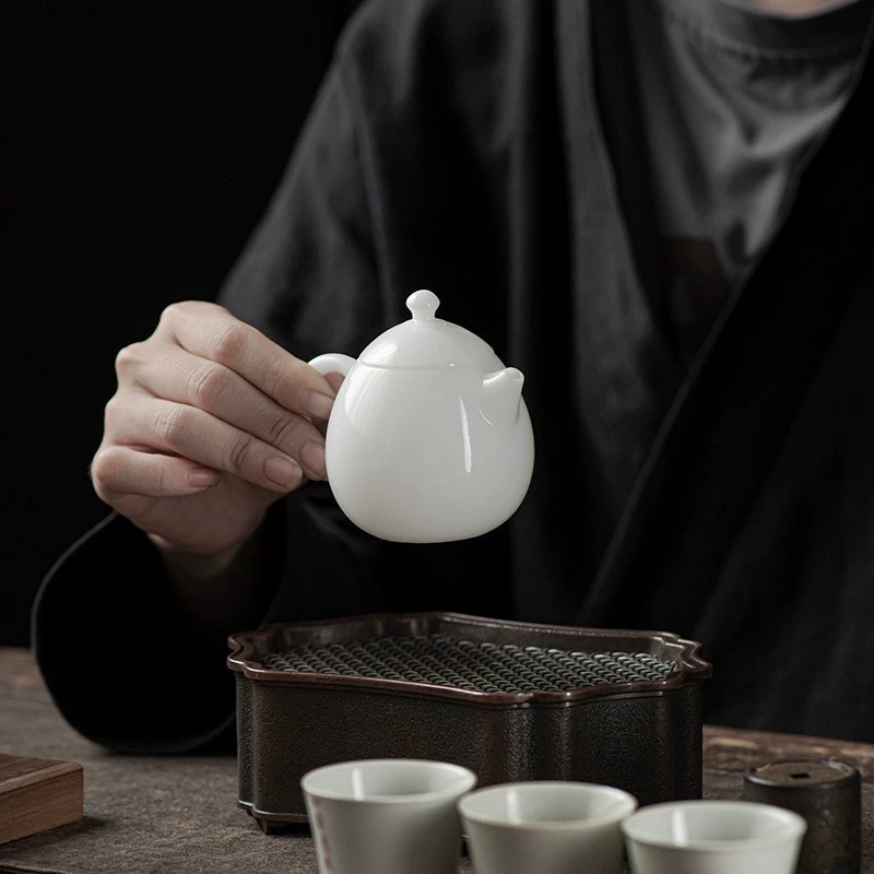 Tea set, ceramic tea cup, hand painting