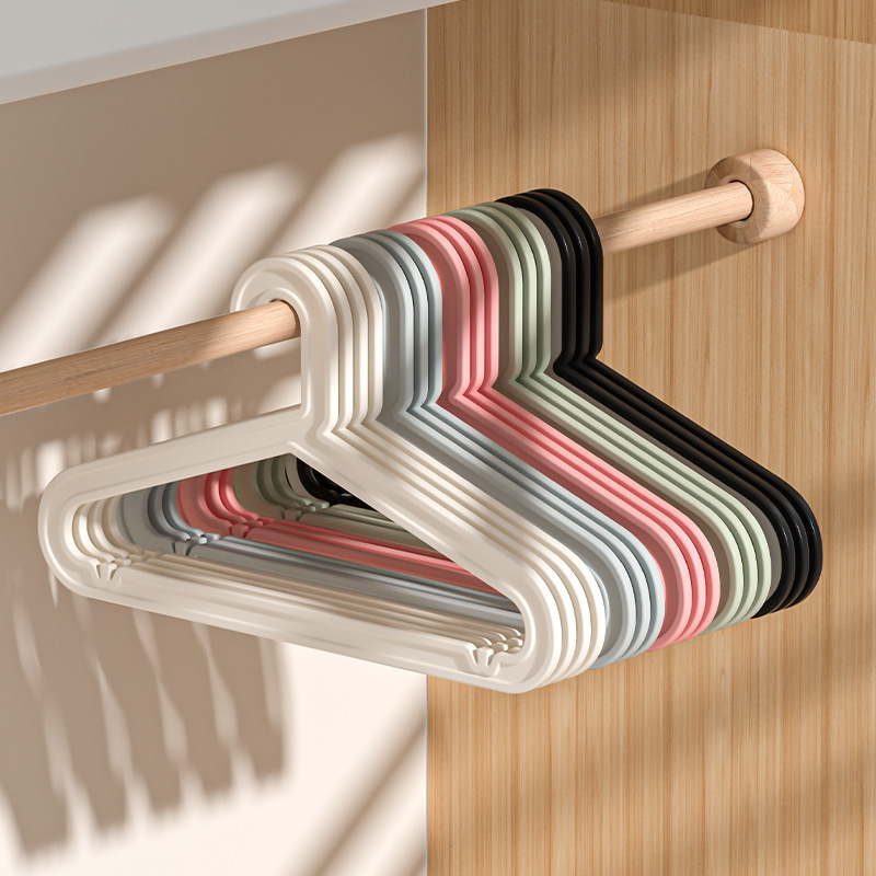 塑料衣架家用衣架用品可挂吊带防滑衣架多功能塑料pp材质衣架批发