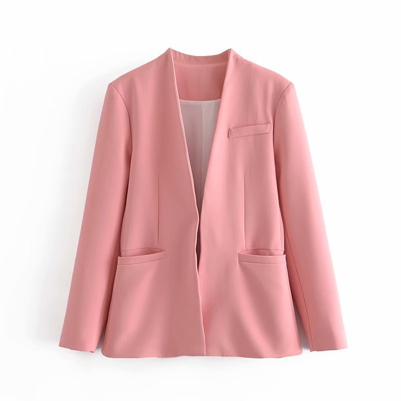 Women's Coat Long Sleeve Blazers Business Solid Color display picture 15