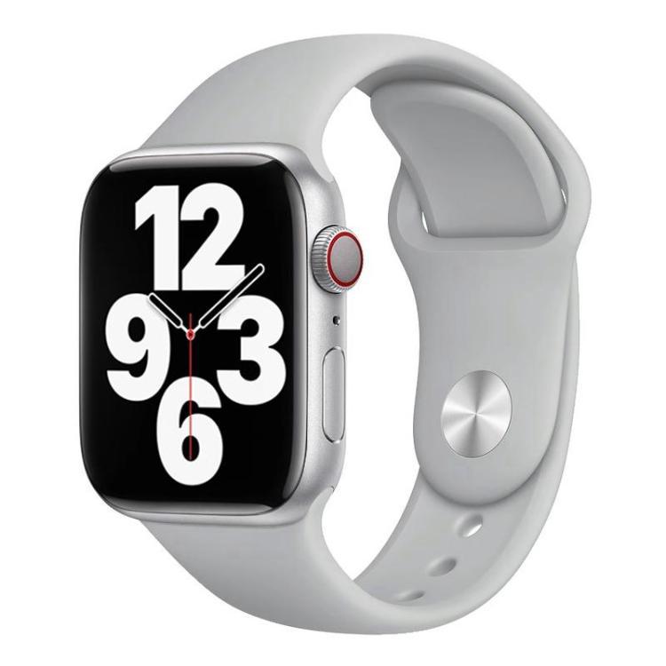 xDfind correa deportiva de silicona de color sólido para Apple Watch 42mm / 41mm / 40mm / 38mm / App