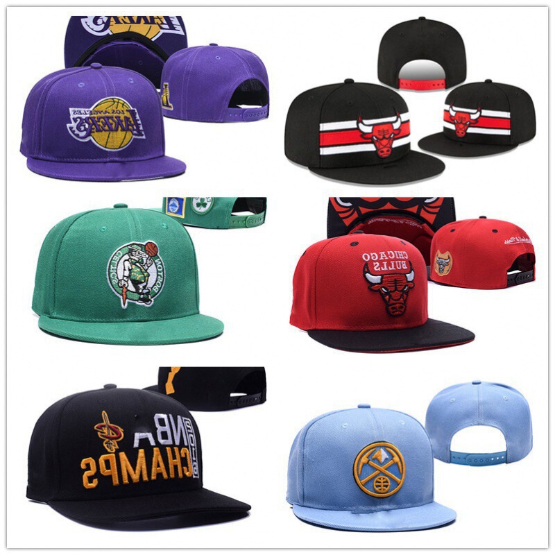 Basketball Cap Lakers Cap Baseball Cap Hip-Hop Fan Flat Brim Cap Kobe Irving Harden浓眉哥 James