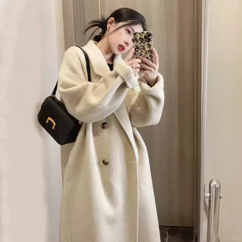  Woolen coat, woolen jacket, for teenagers, high-quality style, Korean style
