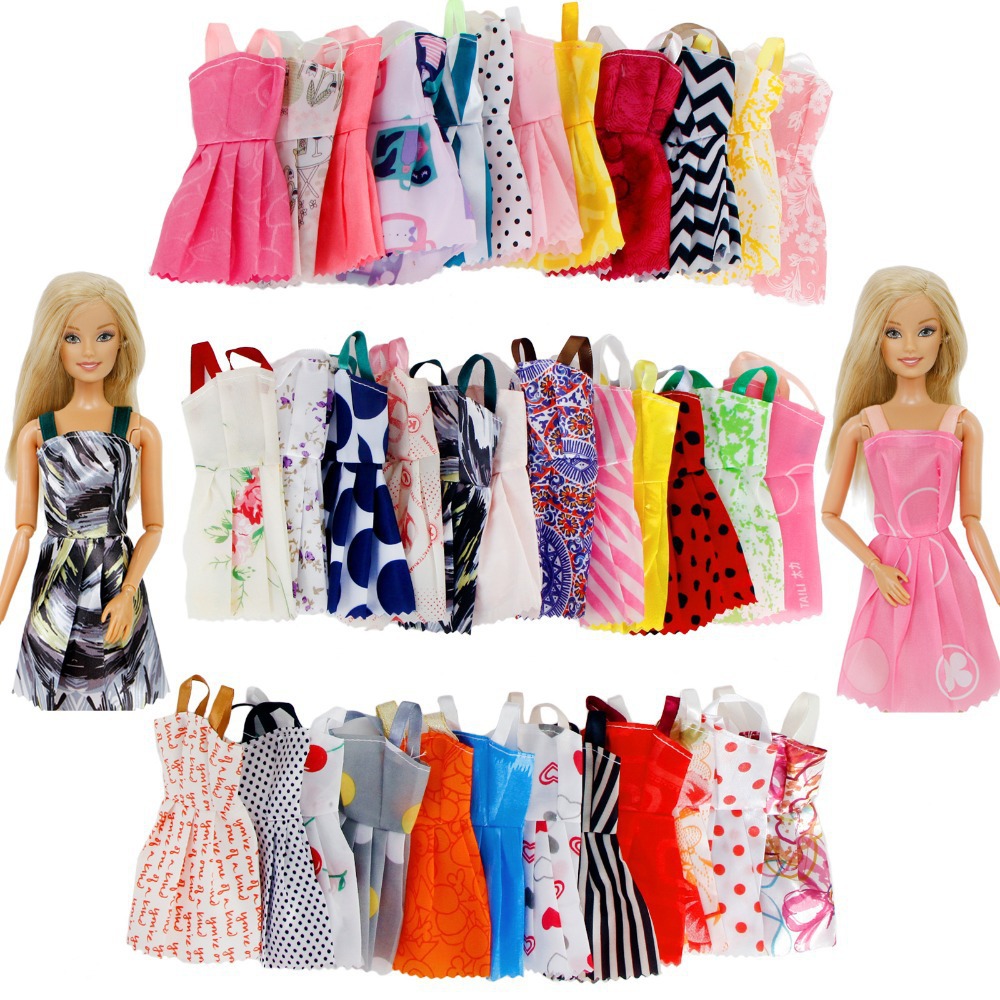 Nuevo 30cm Barbie muñeca Ropa Accesorios princesa muñeca ropa joyería y zapatos accesorios conjunto 42-piezas