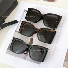 聖家高級感網紅同款太陽眼鏡男大框防紫外線時尚潮流墨鏡女SLM119