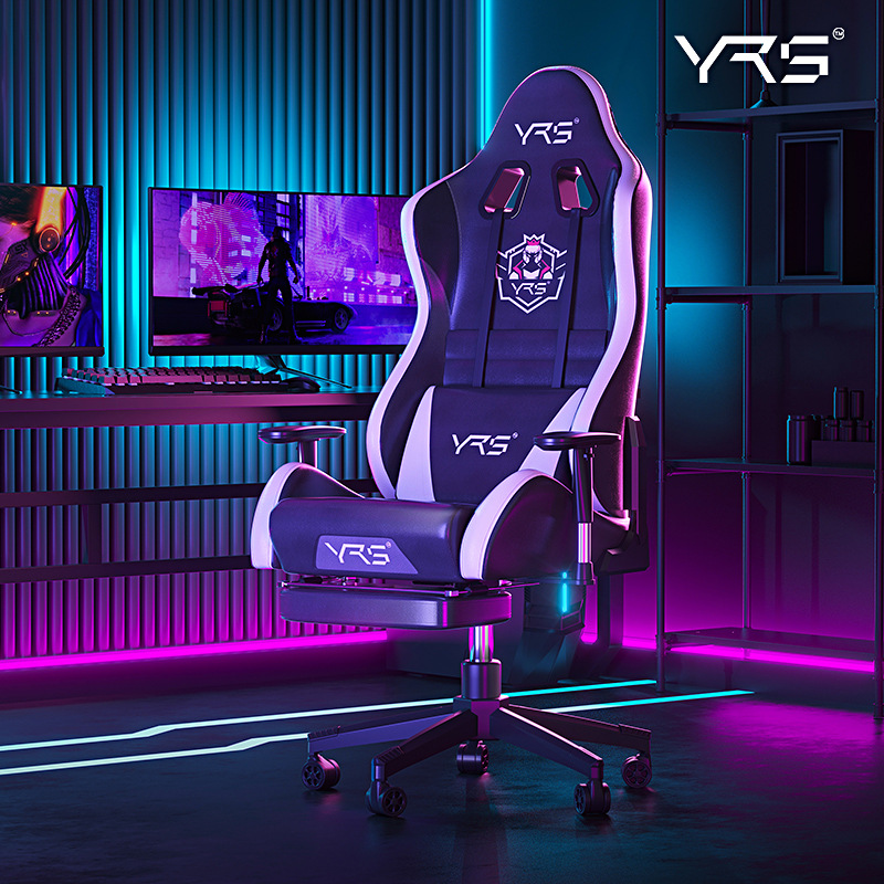 Cliente directo e-sports Silla de computadora Silla de juego hogar reclinable asiento cómodo levantamiento largo-sentado Silla de cuerpo humano de lujo ligero