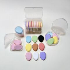 フィンガーパウダーパフエアクッションミニコンシーラー指先スリッパ非食入パウダーサムスモールスポンジセッティングパウダーパフ卸売