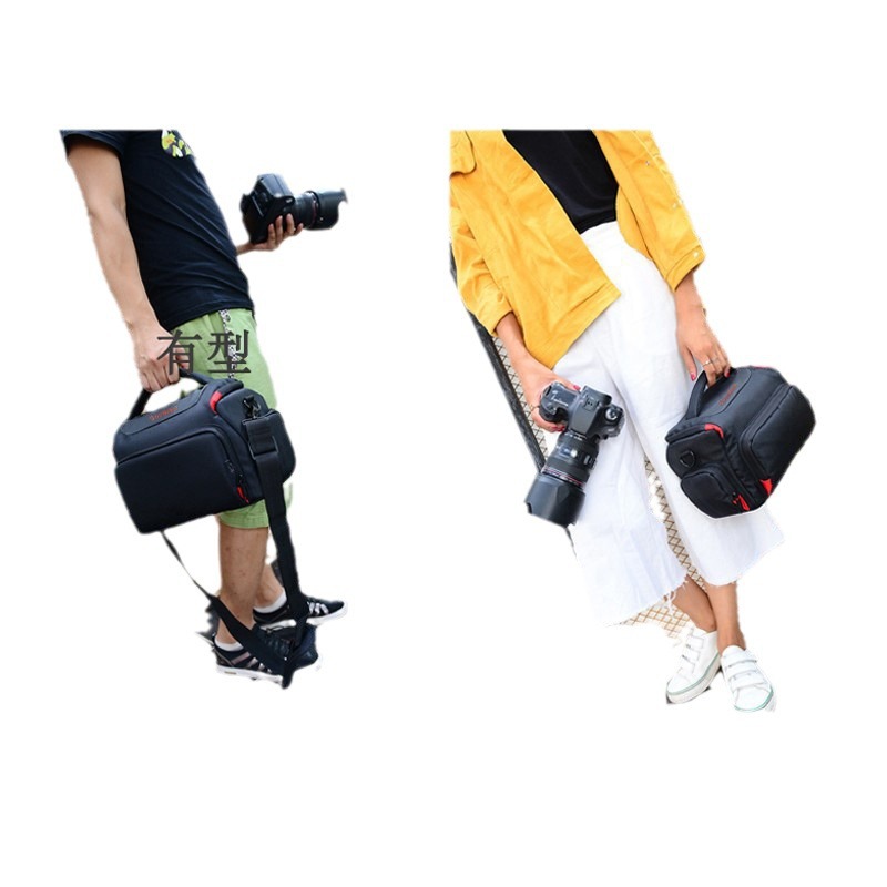 캐논  후지 니콘 마이크로 SLR 싱글 숄더 여성 크로스 바디 남성과 여성의 방수 사진 보관 가방에 적합한 카메라 가방