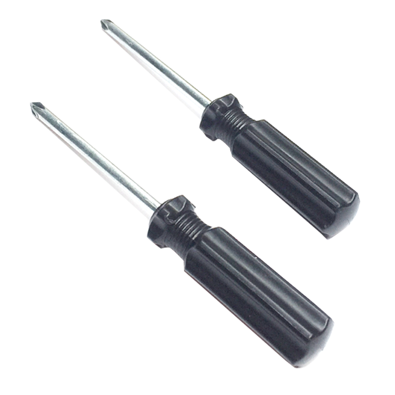 Mayorista pequeño destornillador cruzado un destornillador de doble propósito cabeza de tornillo de cabeza plana para el mantenimiento de un destornillador pequeño