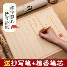临摹抄经本行书手抄书法作品静心手抄本经临摹本般若波罗蜜多静心